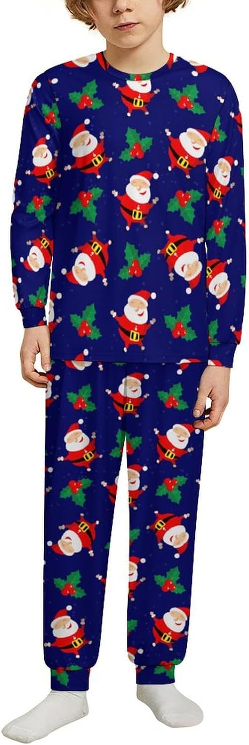 MEIKKOKids Soft Long Sleeve Set - Nutcracker Gingerbread BoysGirls Unencumbered Fit