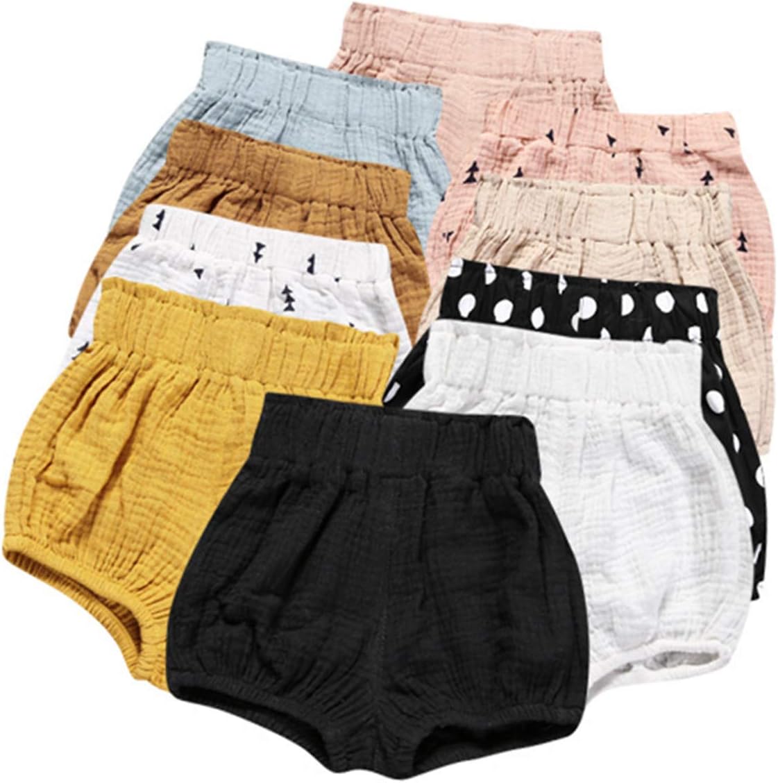 E Versacot 3-Piece Harem Shorts for Babies