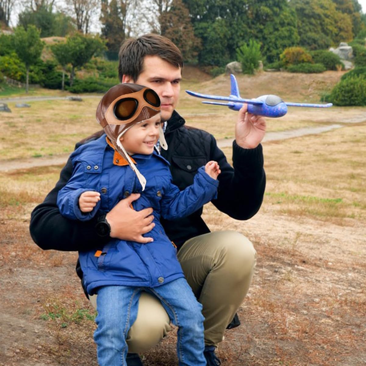 Ewanda Store Baby Kids Aviator Pilot Hat