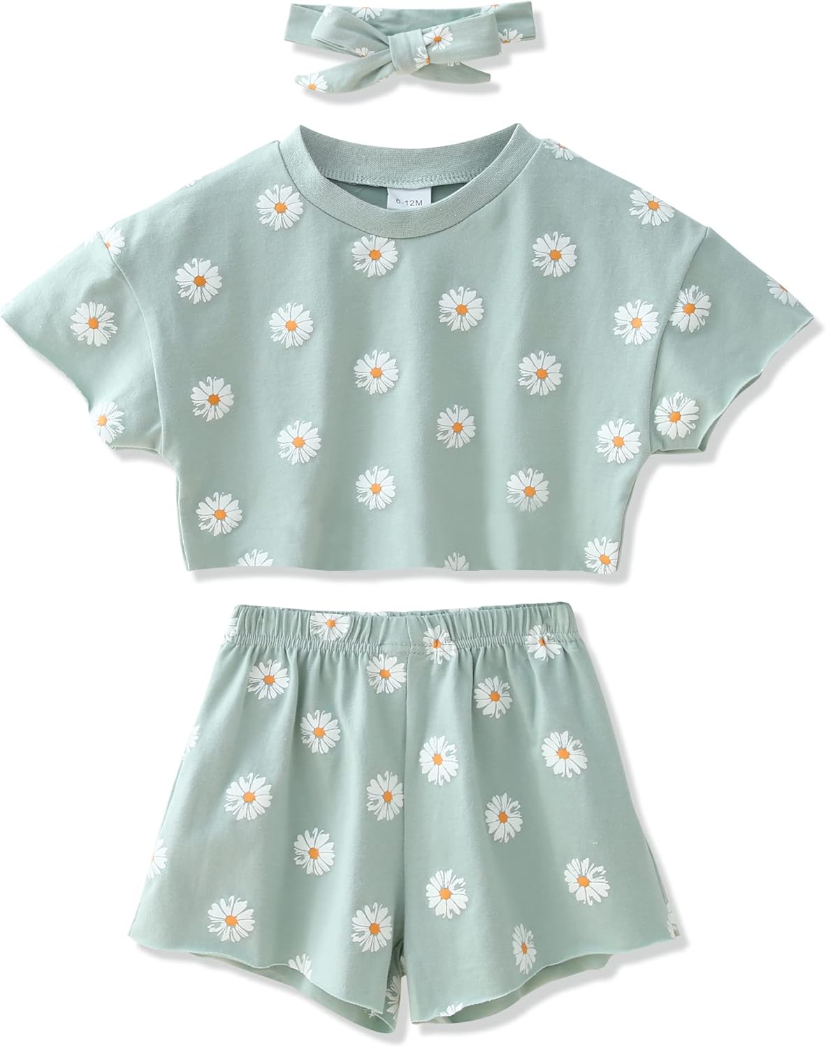 Cute Toddler Girl Outfits Floral Print Sets Summer Kids Clothing