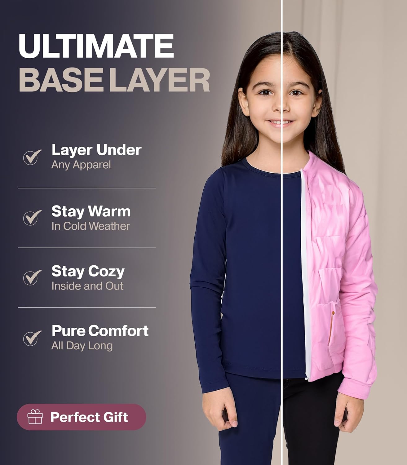 Stay Warm Stay Comfortable - Thermajane Thermal Underwear for Kids