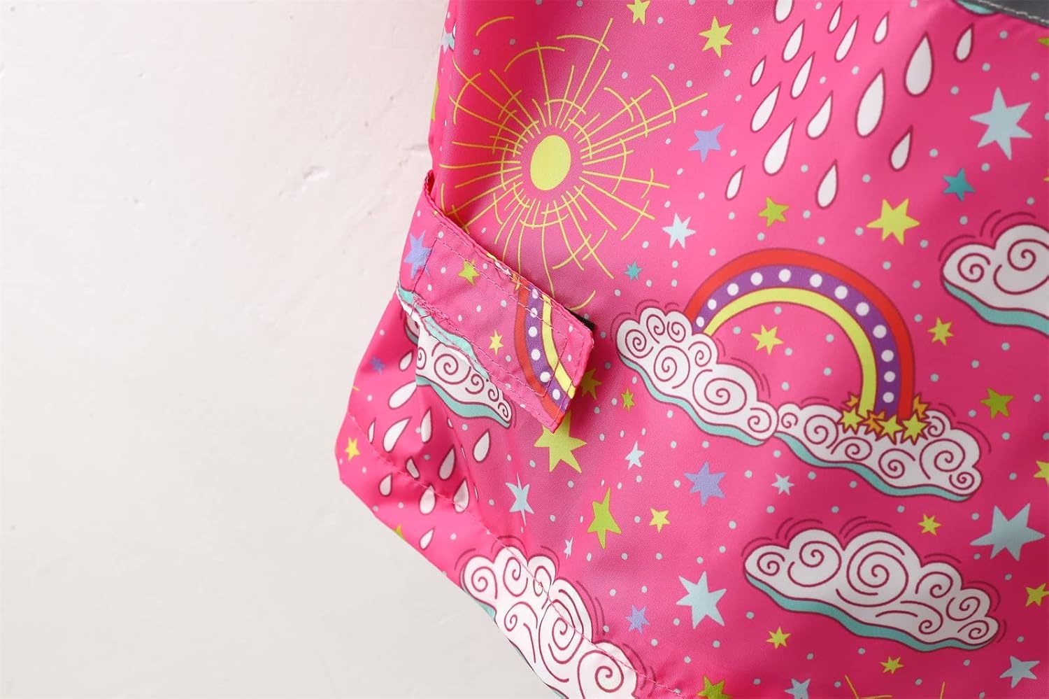 Adorable Kids Ponchos with Hoods Waterproof Reflective Perfect for Rainy Days