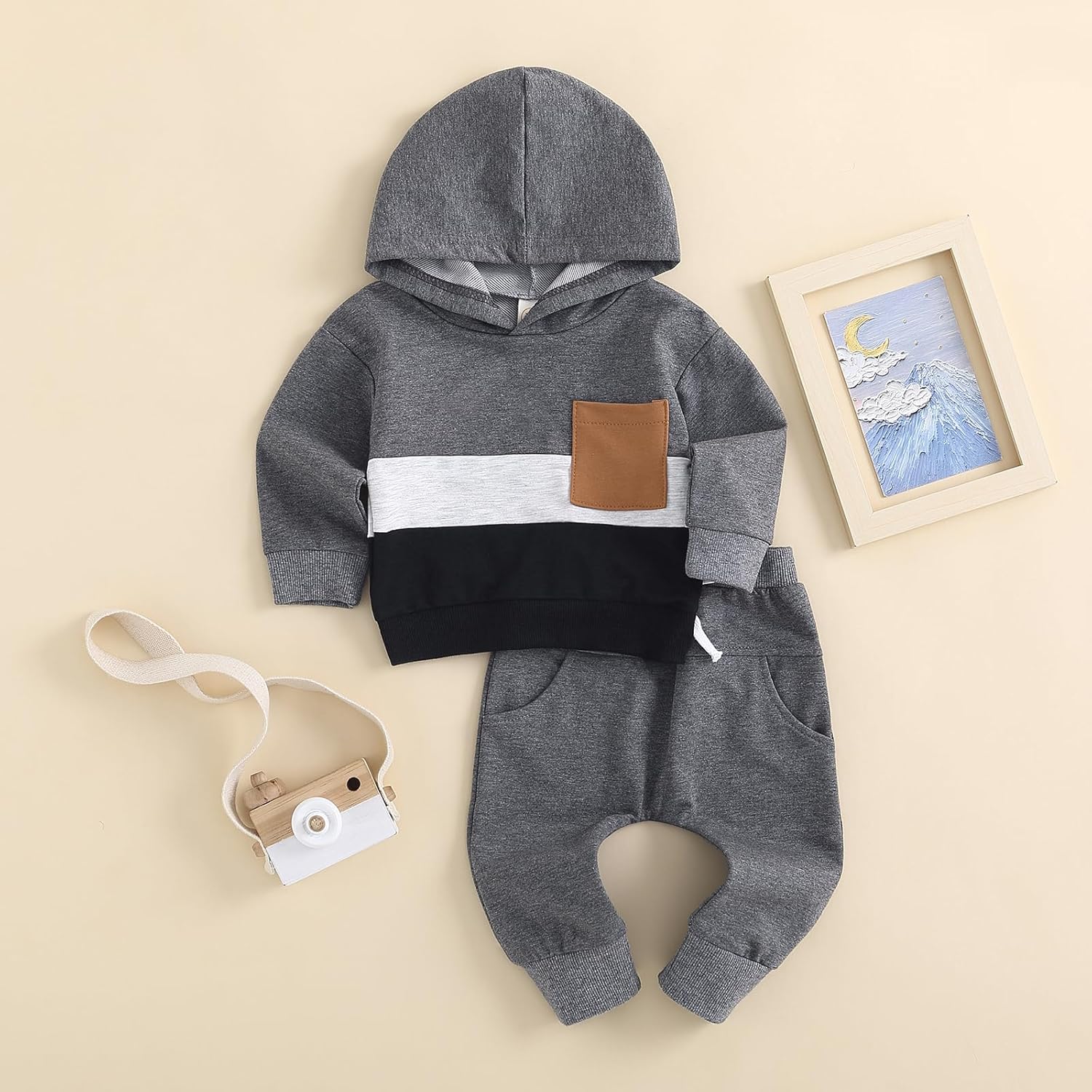 Fall Baby Set Cute Kids Outfit for Boys