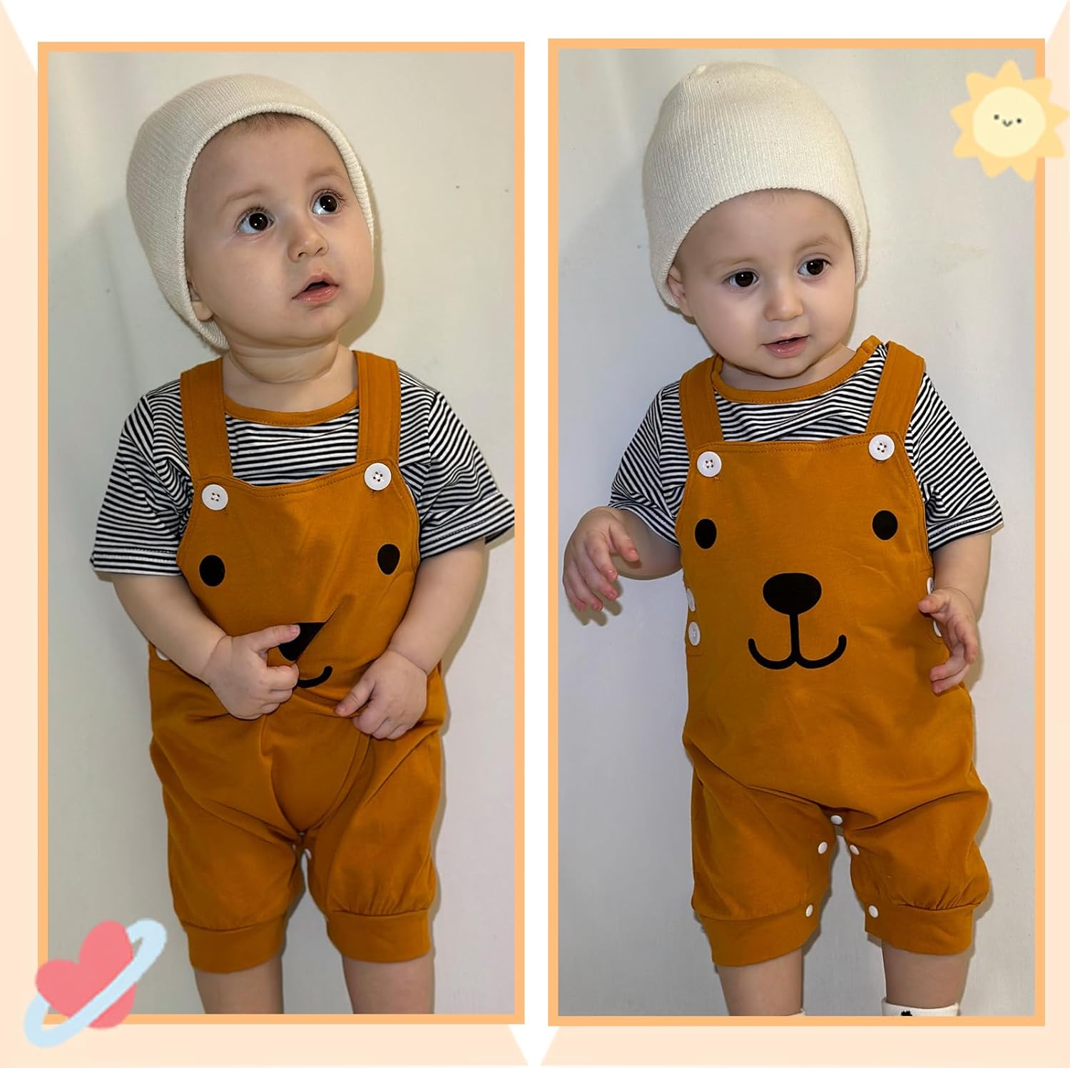 Kimoda Baby Boys Summer Outfits Set