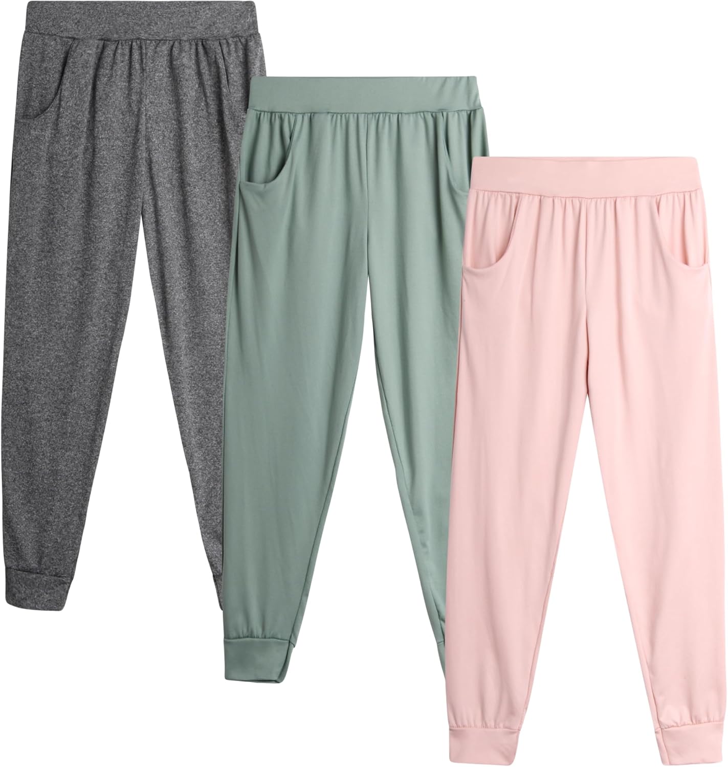 Sweet Hearts Girls Comfortable Performance Jogger Pants with Pockets