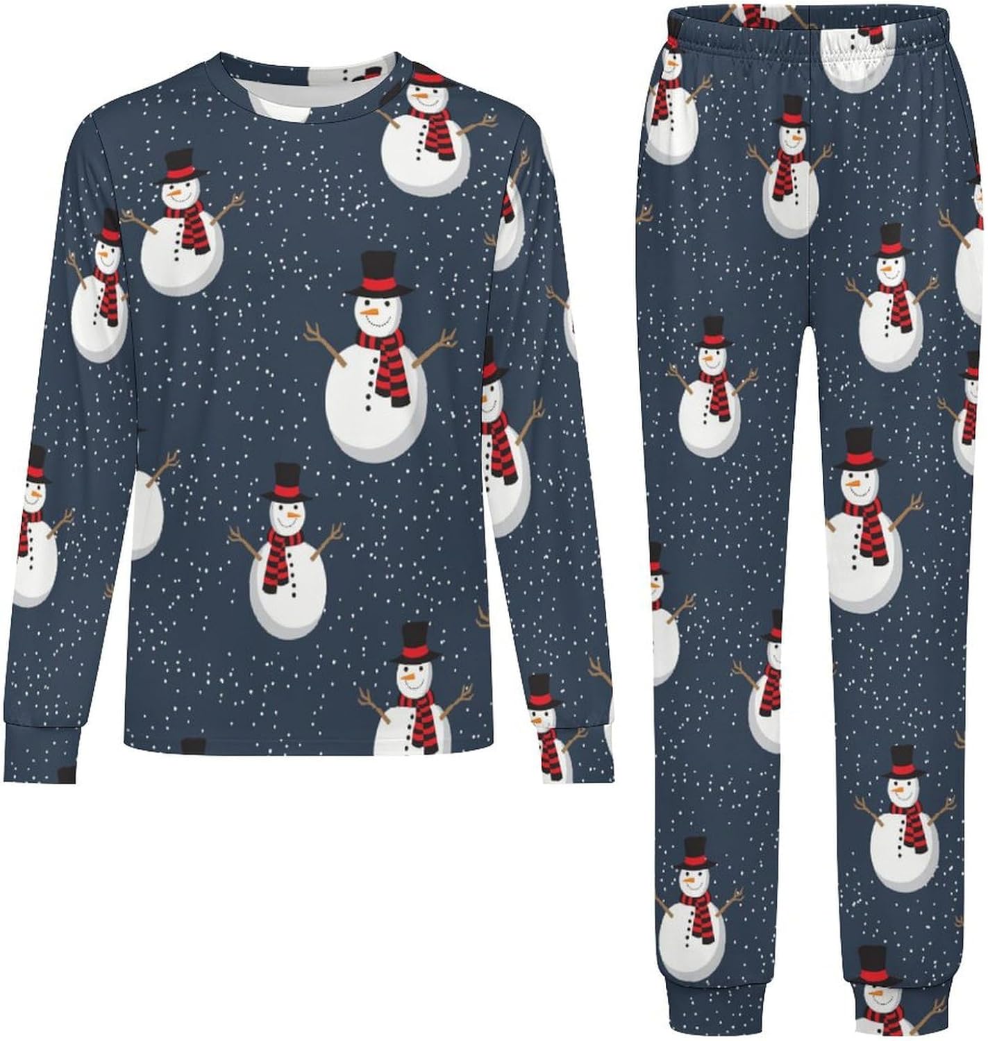 Perfect for Kids Maxxating Thermal Underwear Set with Snowflakes