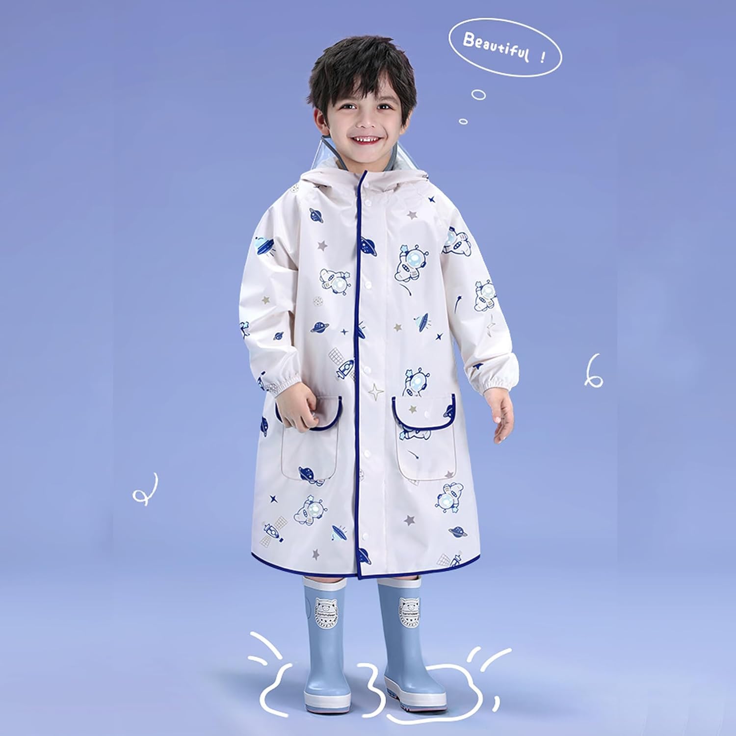 fewlby toddler raincoats waterproof
