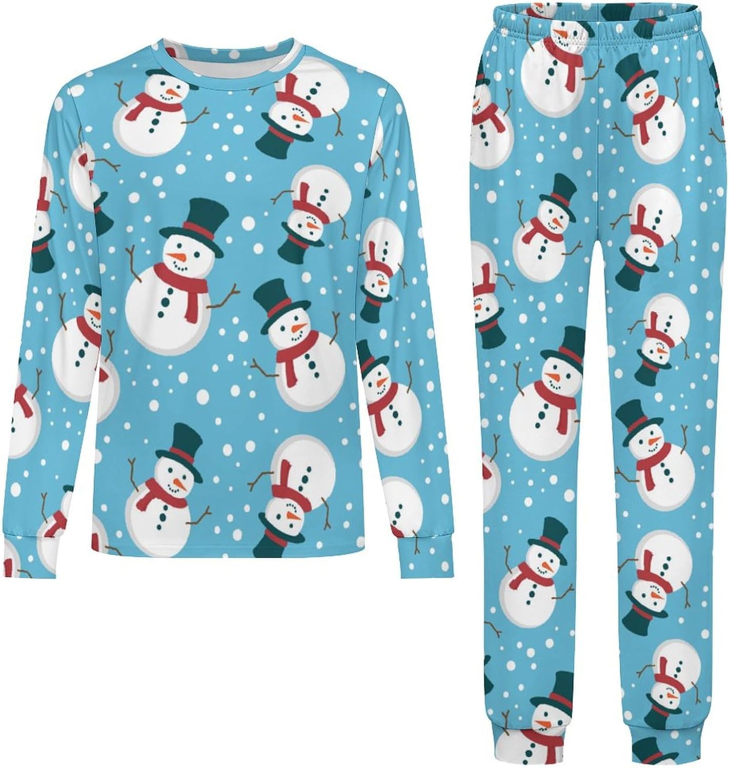 Meiko Thermal Underwear for Kids Squirrel Cookies Cookies Unisex
