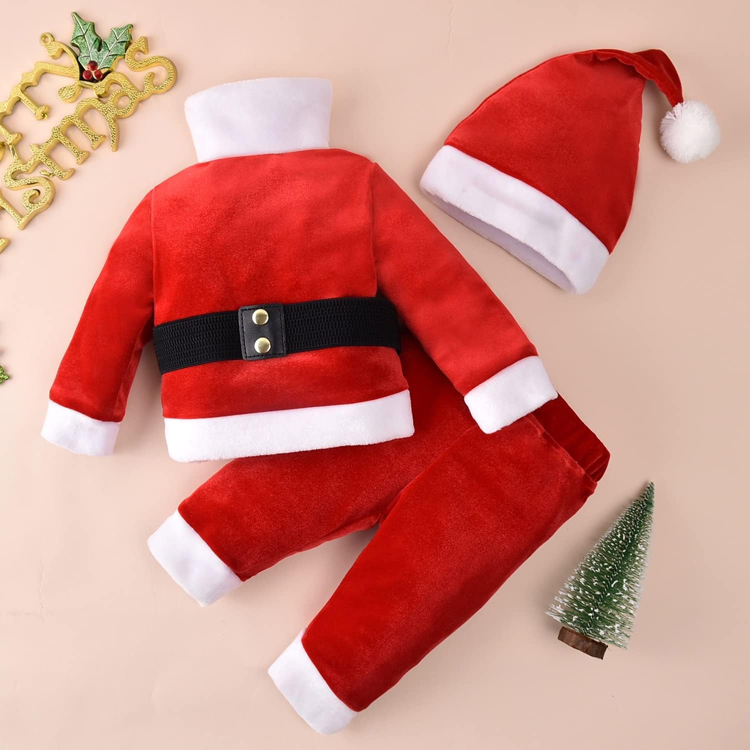 Minifeiko Baby Christmas Complete Clothing Set for Boys