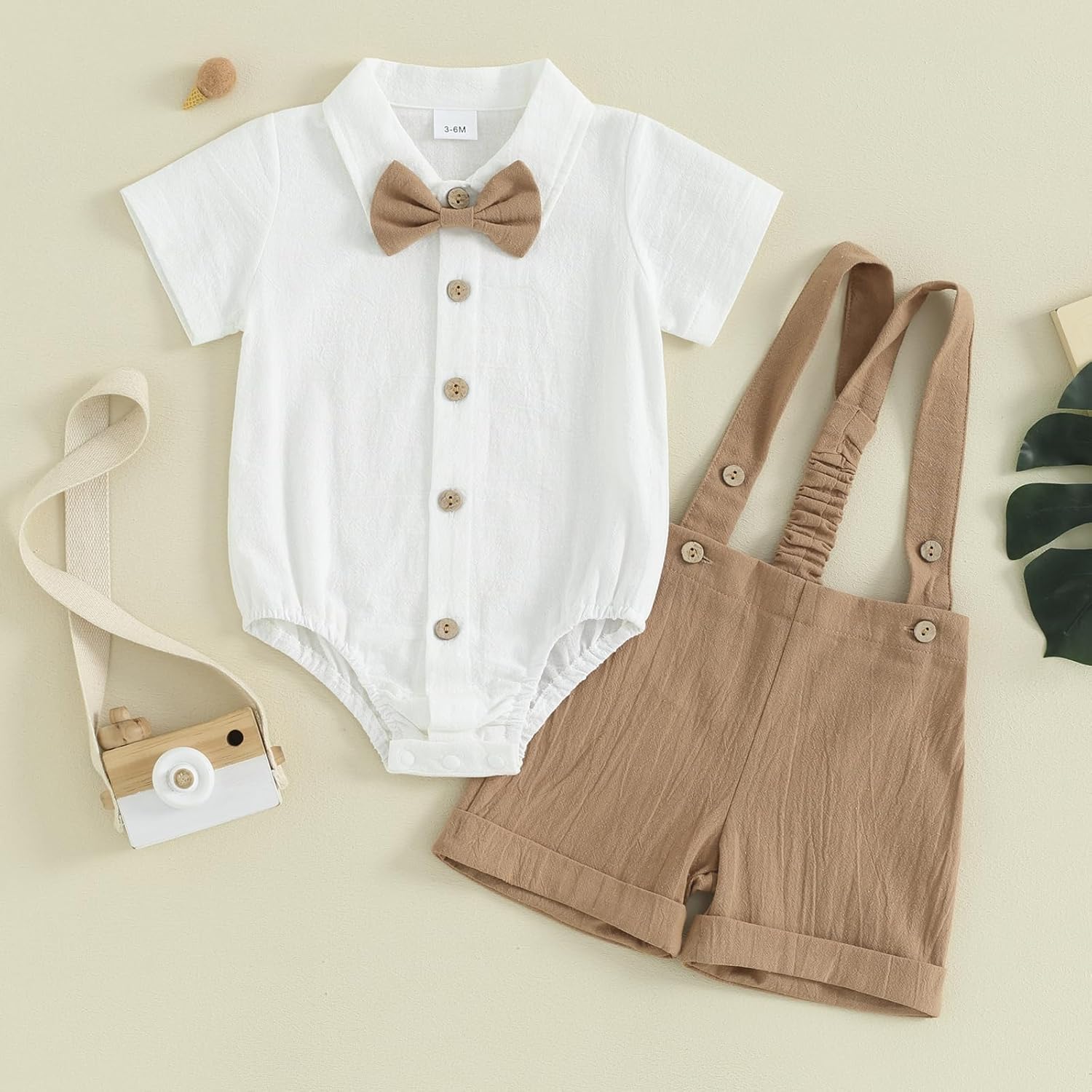 MBMSHEGH Newborn Gentleman Outfit
