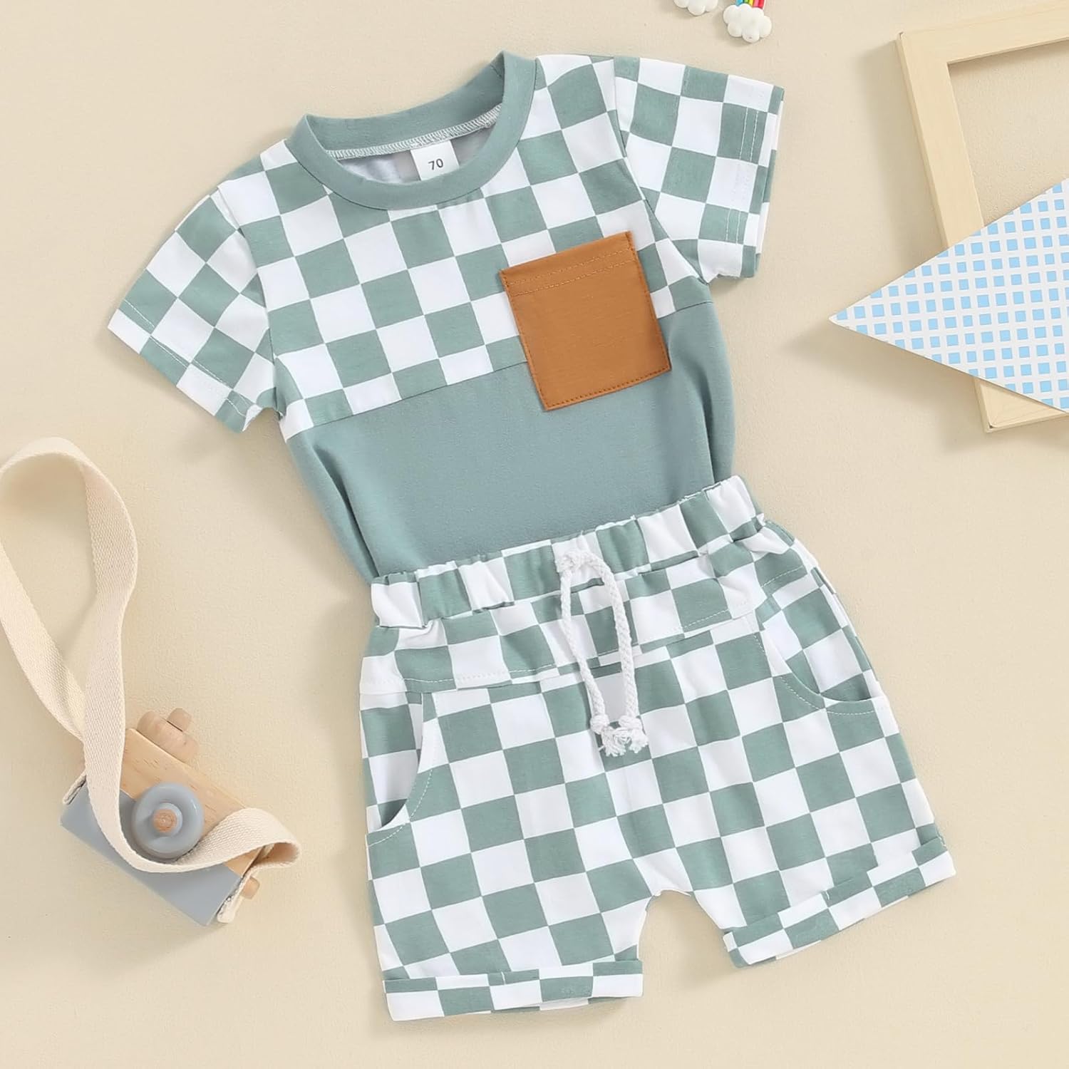 Afunbaby Kids Summer Kids Short Set for Boys