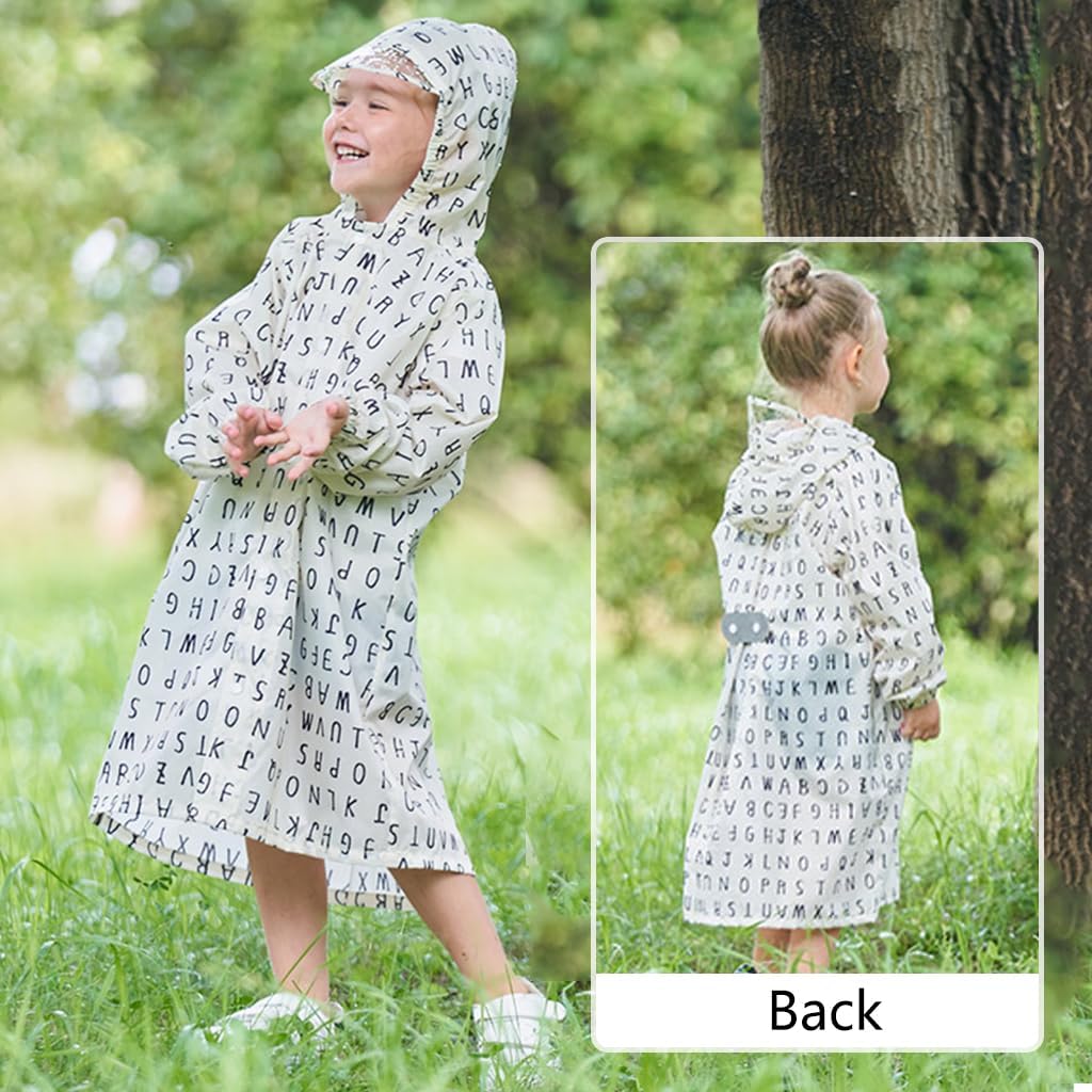 Weather-Resistant Toddler Kids Rain Coats