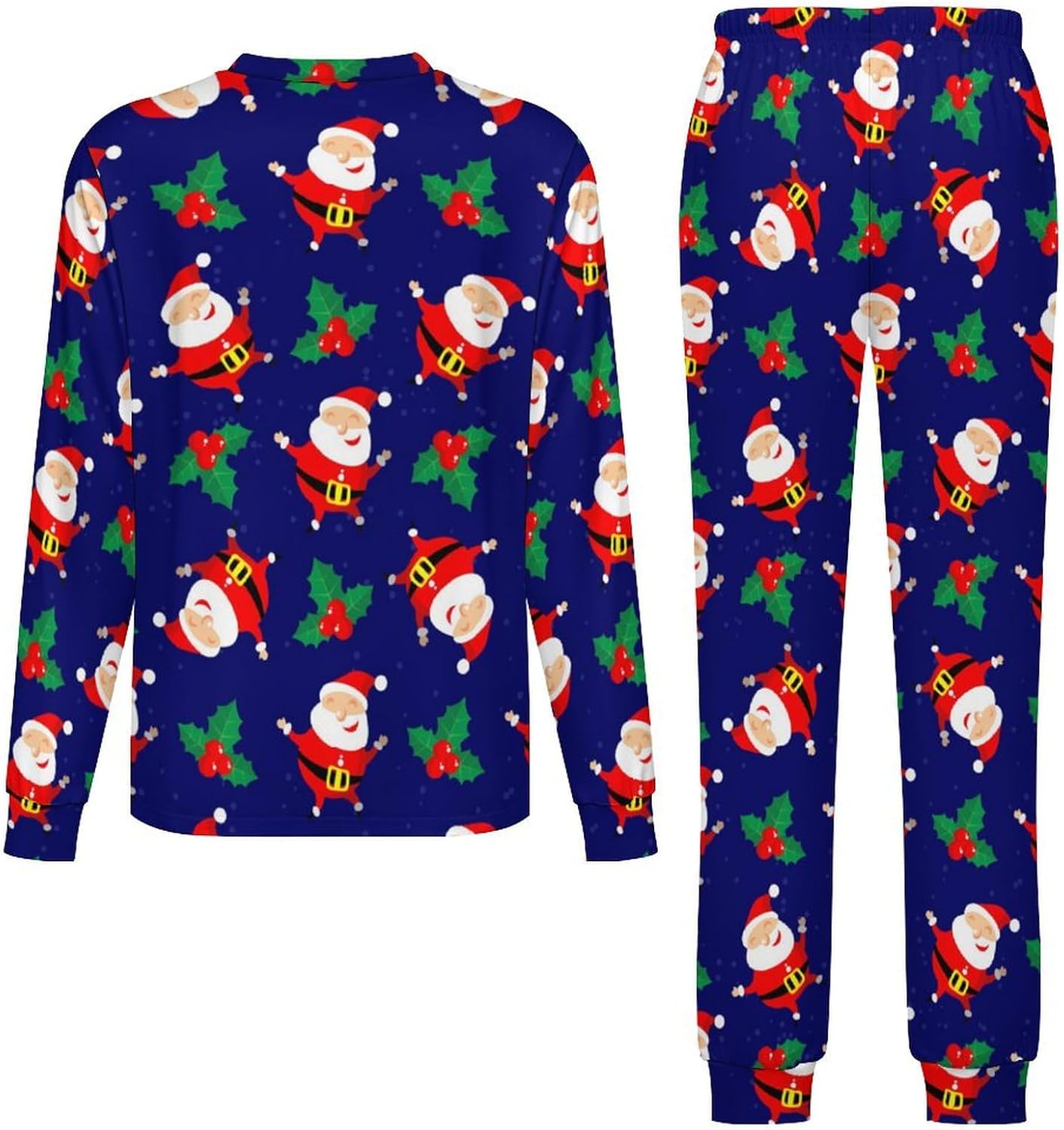 MEIKKOKids Soft Long Sleeve Set - Nutcracker Gingerbread BoysGirls Unencumbered Fit