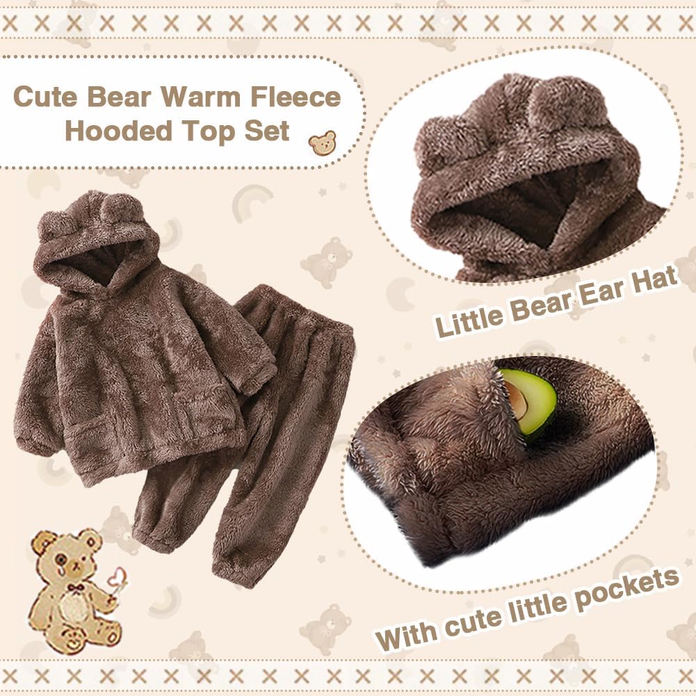UVIPC Toddler Winter Fluffy Set