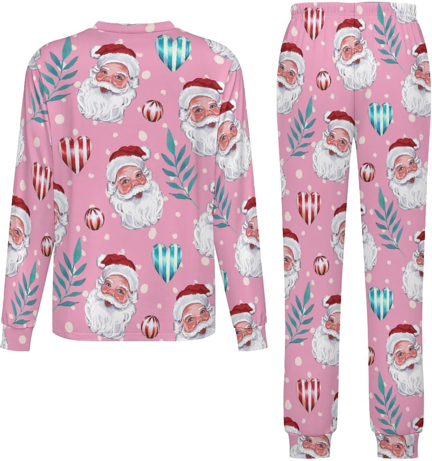 Meiko Santa Claus Thermal Underwear Set for Boys and Girls