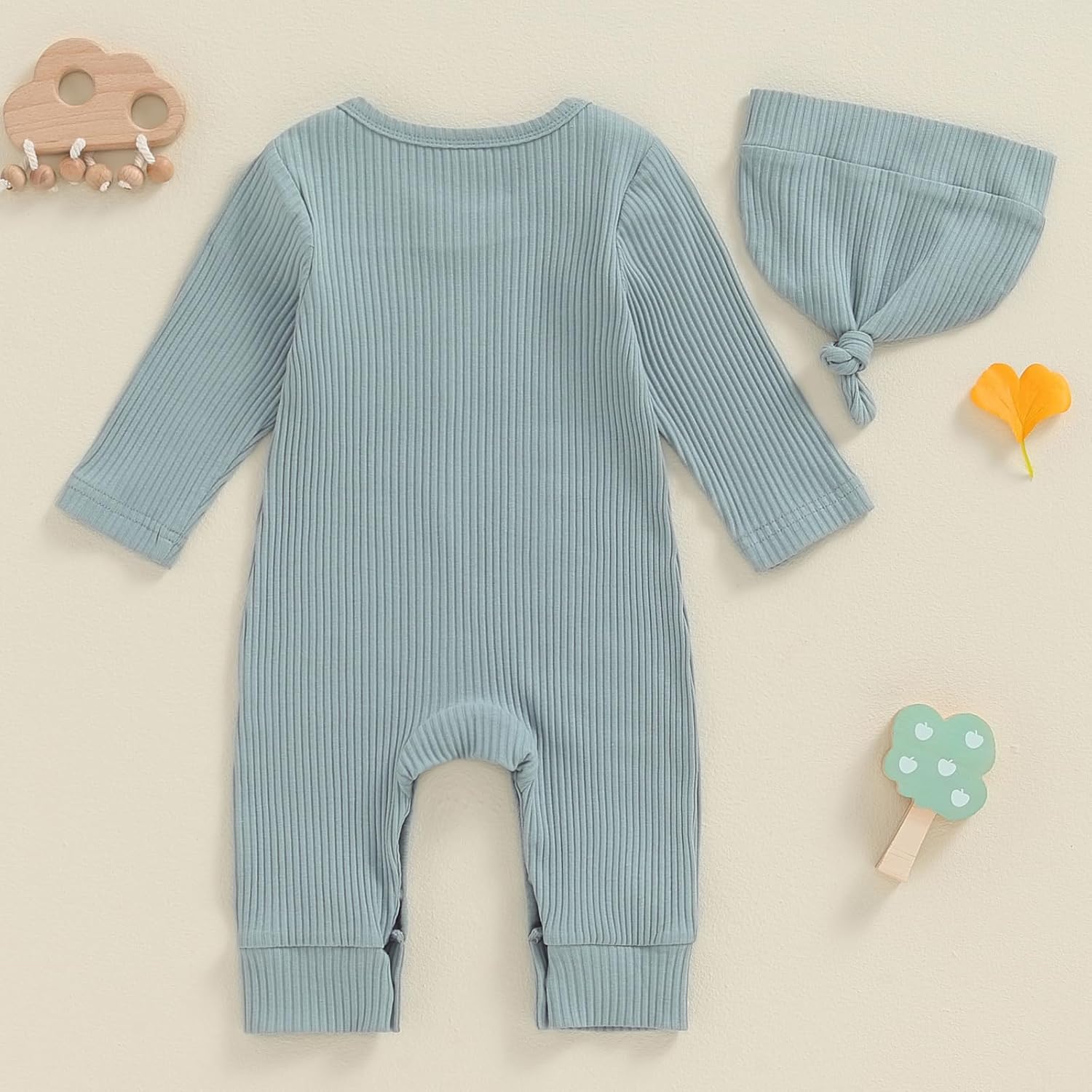Newborn Baby Boy Coming Home Outfit Little Brother Romper Set