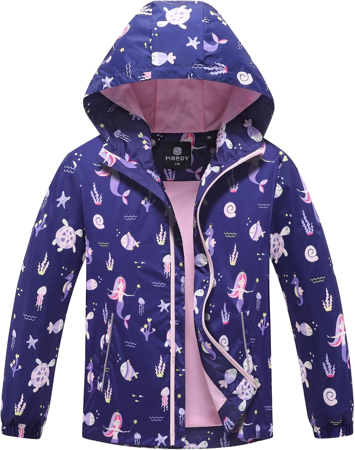 MGEOY Kids Lightweight Rain Jacket