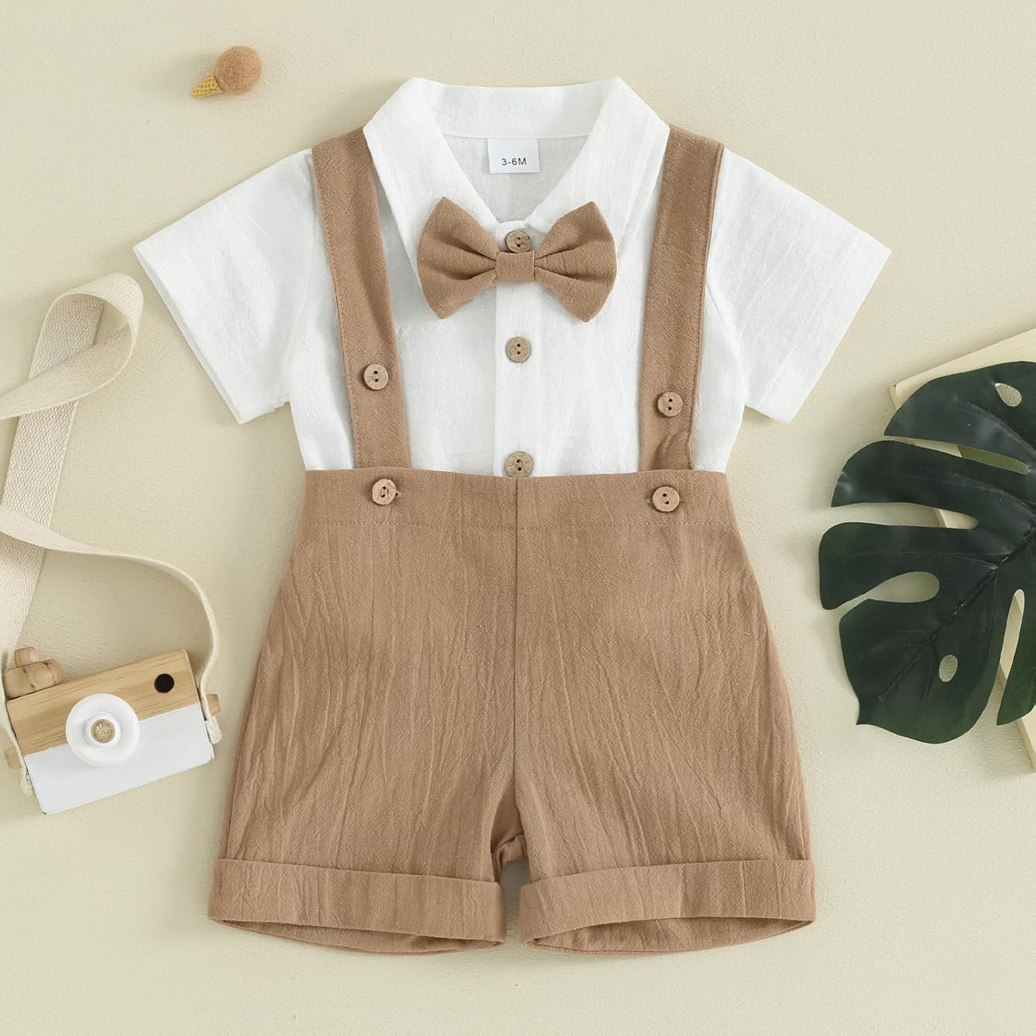 MBMSHEGH Newborn Gentleman Outfit