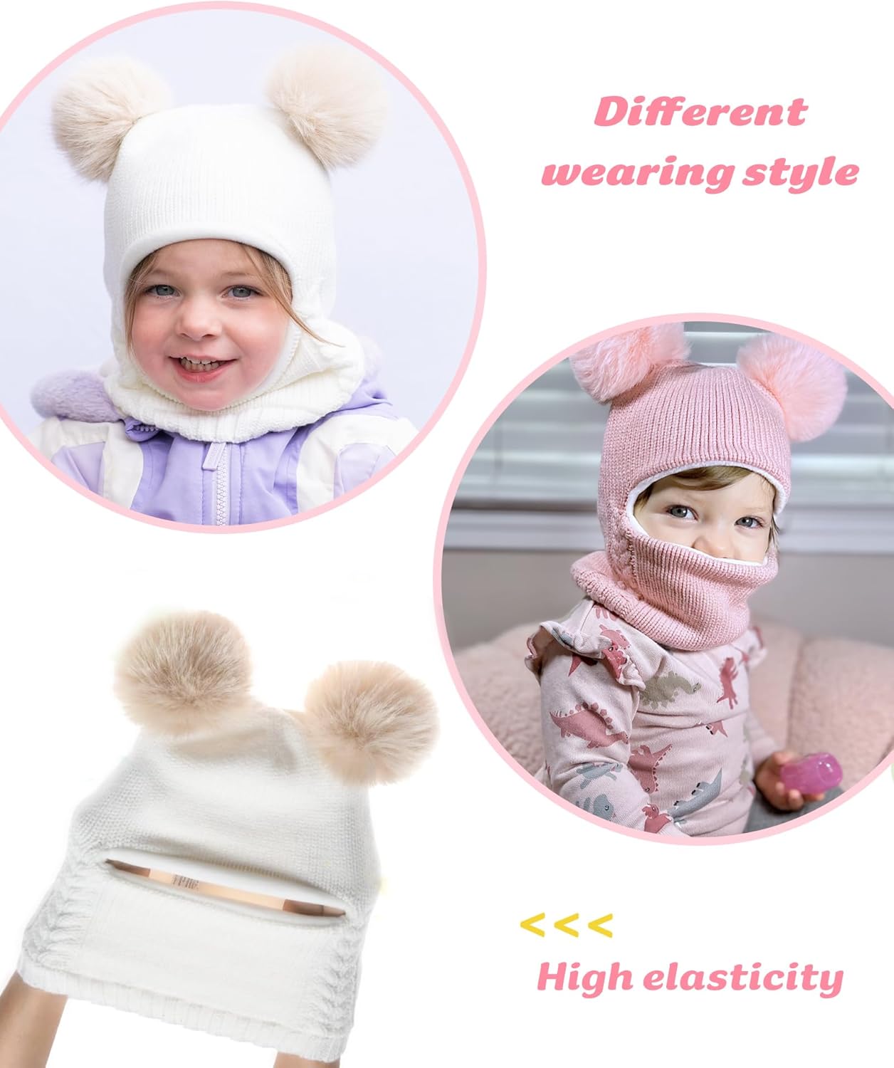 Camptrace Baby Toddler Winter scarf Set