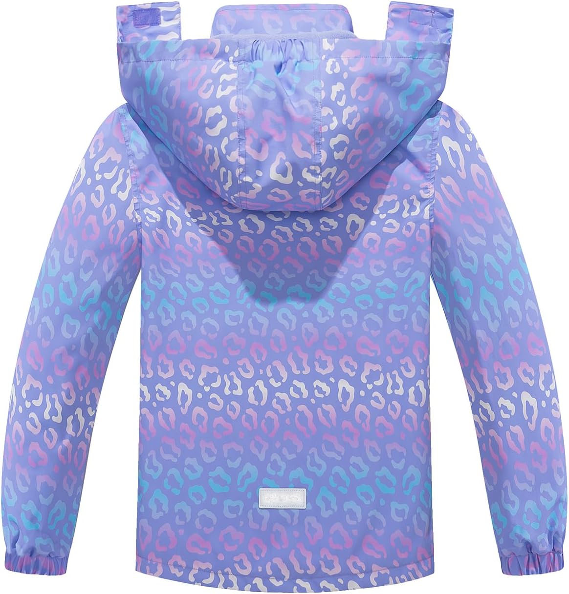 Perfect for Rainy Day Waterproof Fleece Jacket for Girls