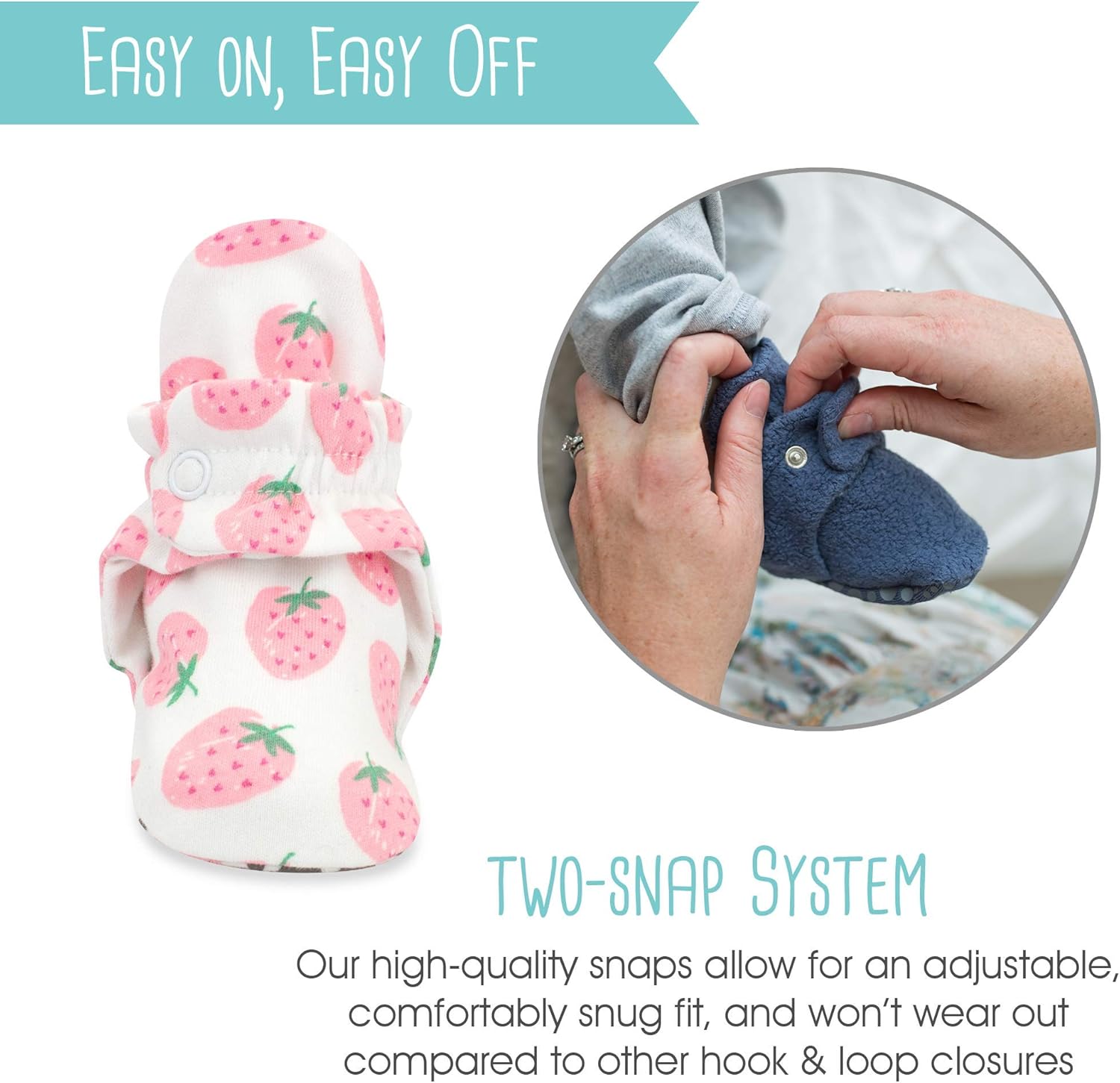 Zutano Unisex Organic Cotton Baby Booties