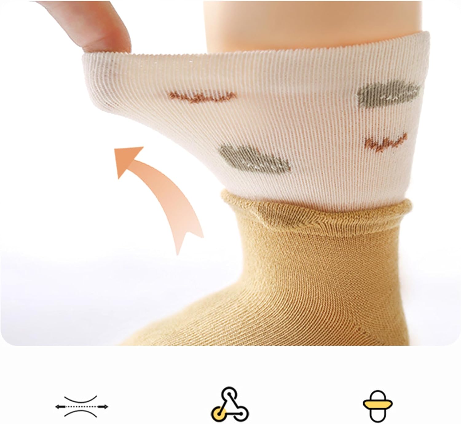 Perfect for Newborns - Soft Non-Slip Style Your Baby