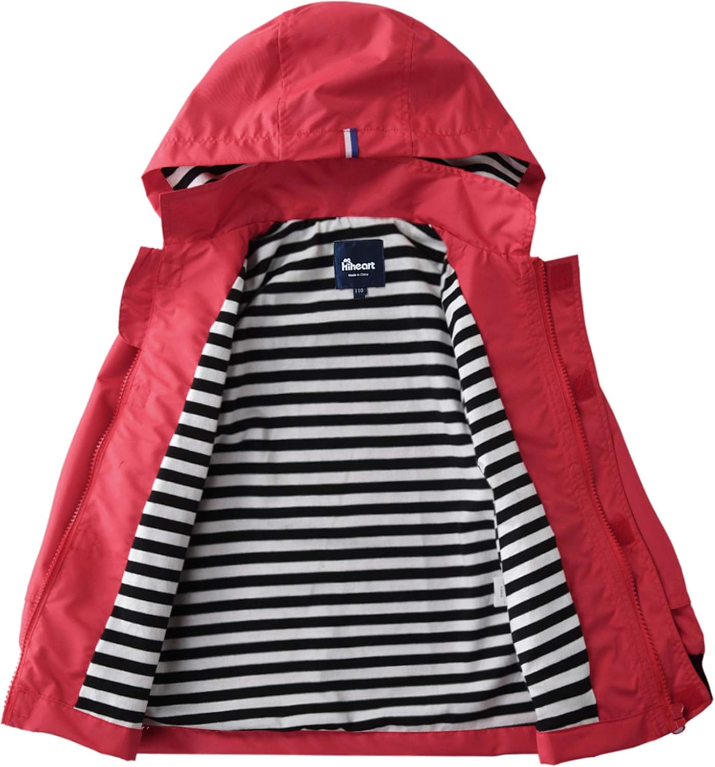 Ergonomic Boys Girls Water Resistant Hoodie for Rain Wind
