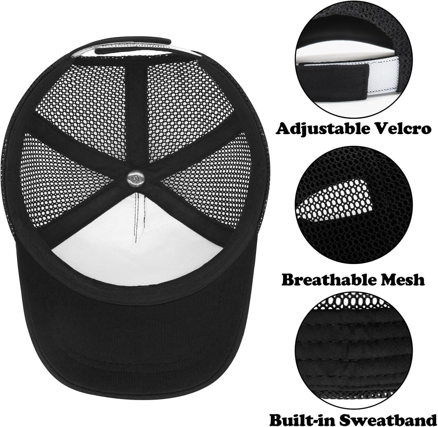 Sarfel Toddler Baseball Hat UPF 50 Sun Protection