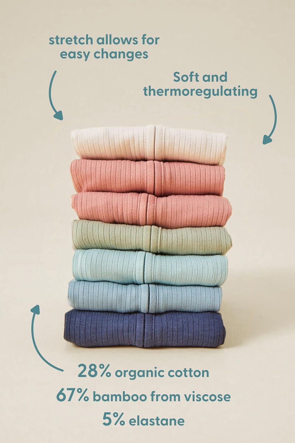 Soft Stretchy Baby Pants for Climbing Daily Wear