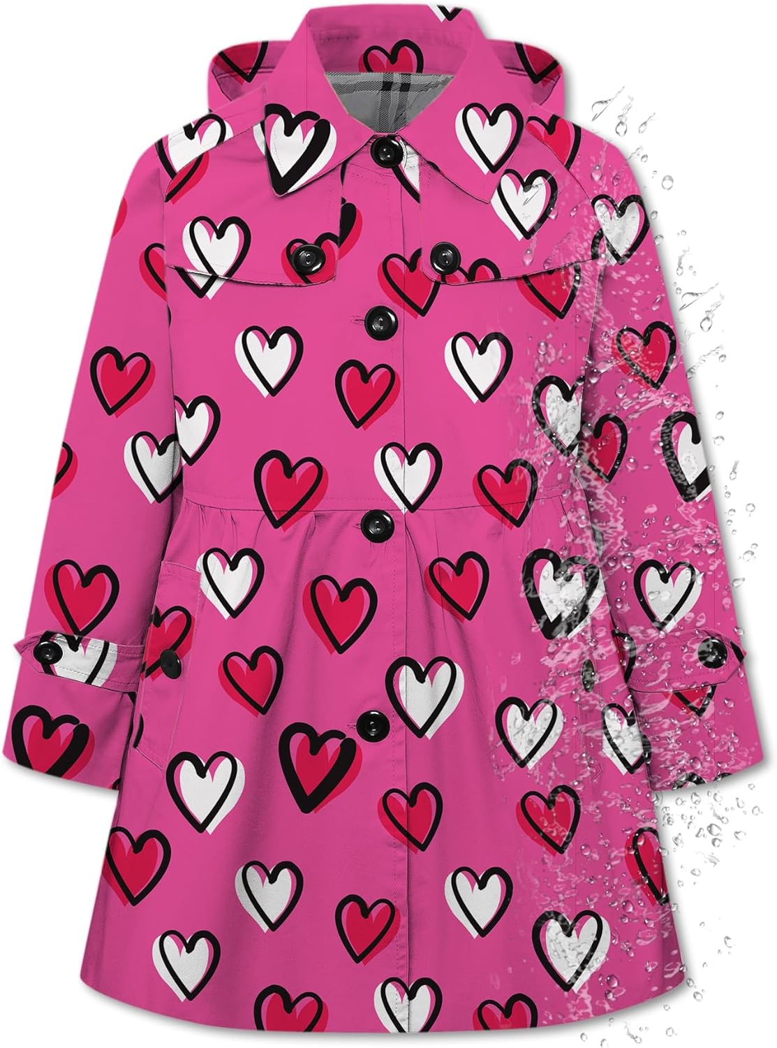 Fast-Fast Super Soft Kids Hoodie for the Rainy Day