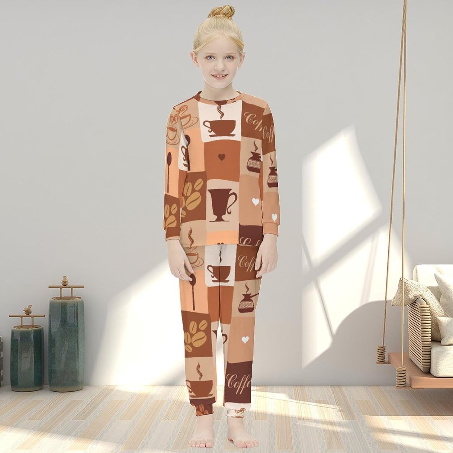 Girls Thermal Underwear Set