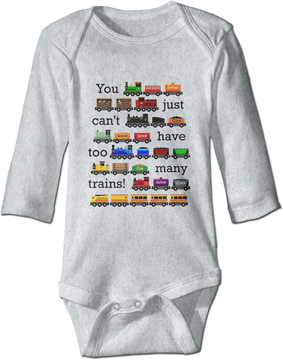 Too Many Trains - Fun Toddler Romper