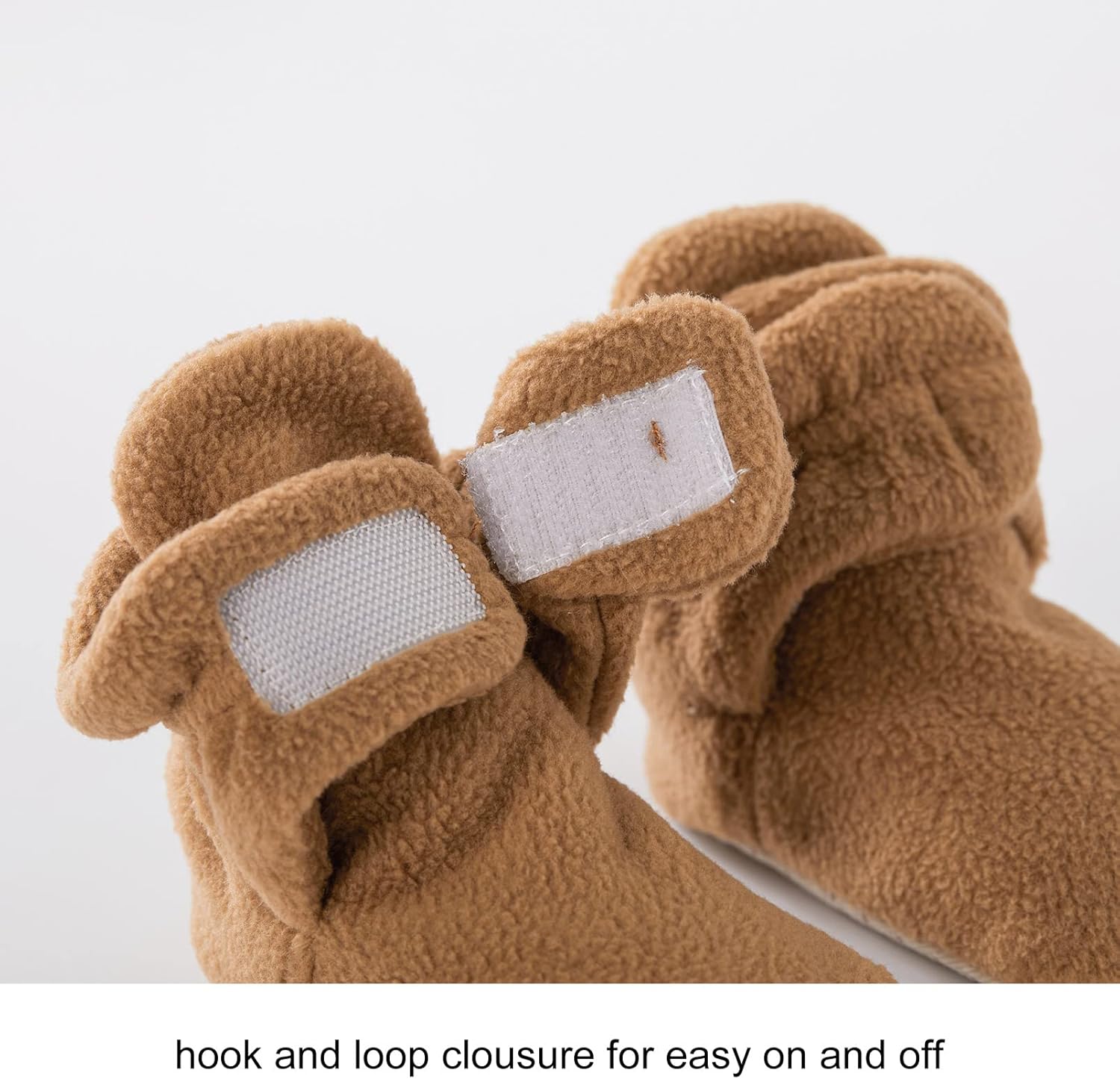 Warm Fleece Booties for Infants Unisex Cozy Design