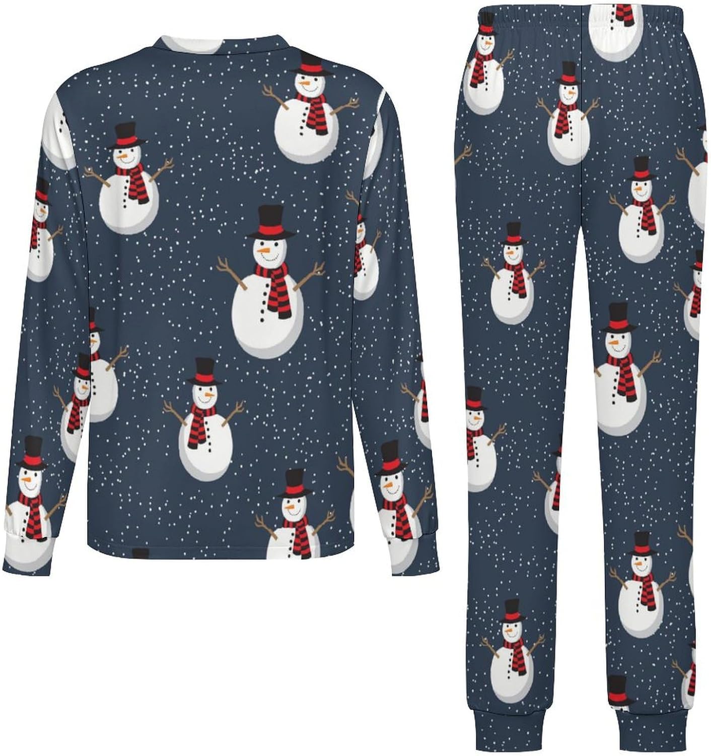 Perfect for Kids Maxxating Thermal Underwear Set with Snowflakes