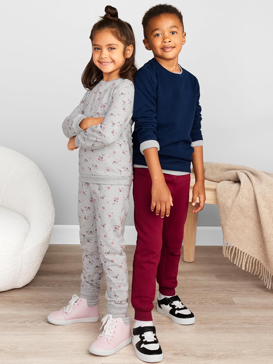 Simple Joys by Carters 4-Piece Playwear Set for Girls