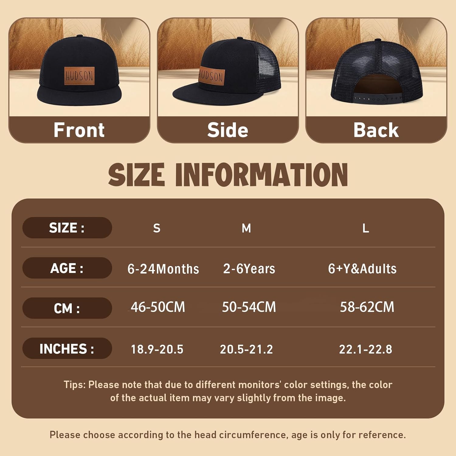 Personalized Baby Baseball Cap for Infants - Unique Design Comfort