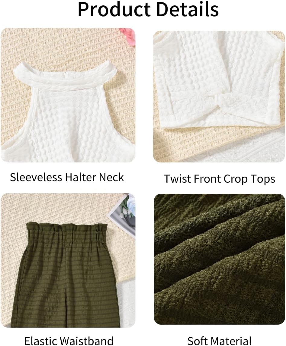 HIHA Toddler Girl Summer Outfit Fun Comfortable