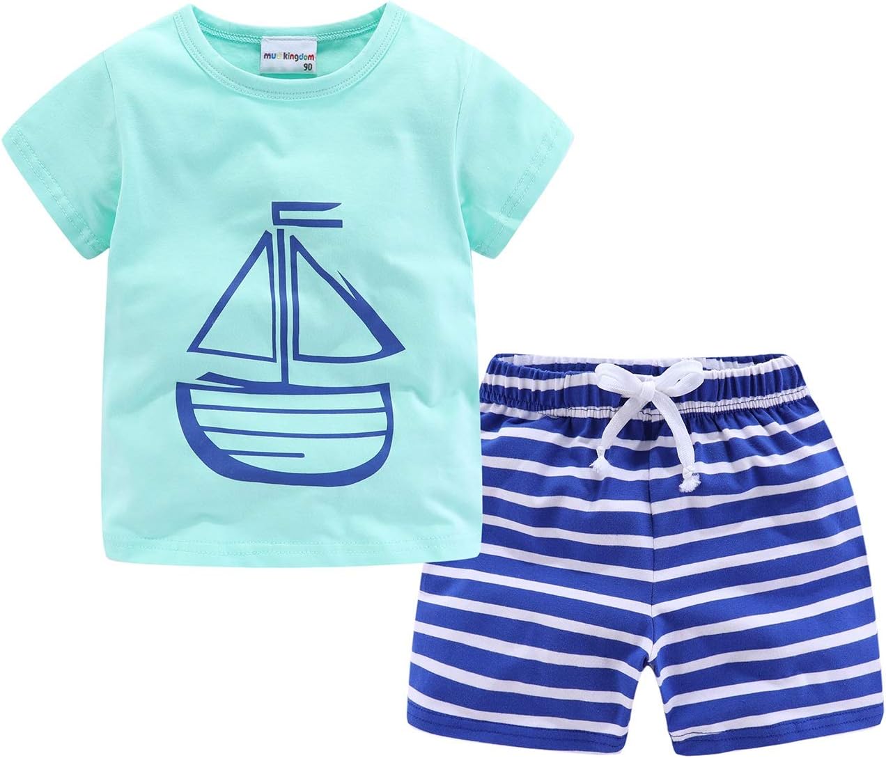 Mud Kingdom Little Boys Shorts Set Beach Outfits