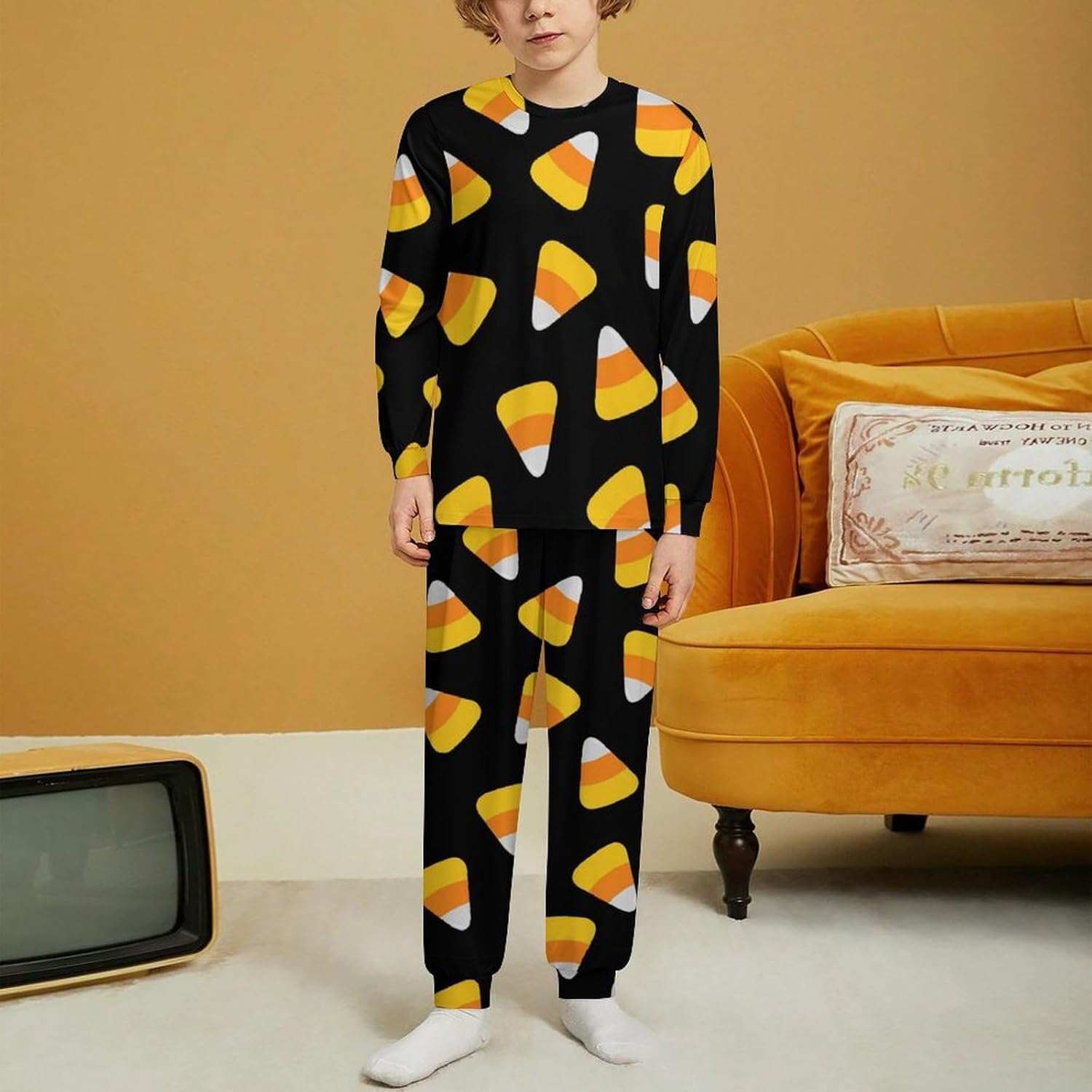 Warm Soft Comfy Thermal Pj Set for Kids