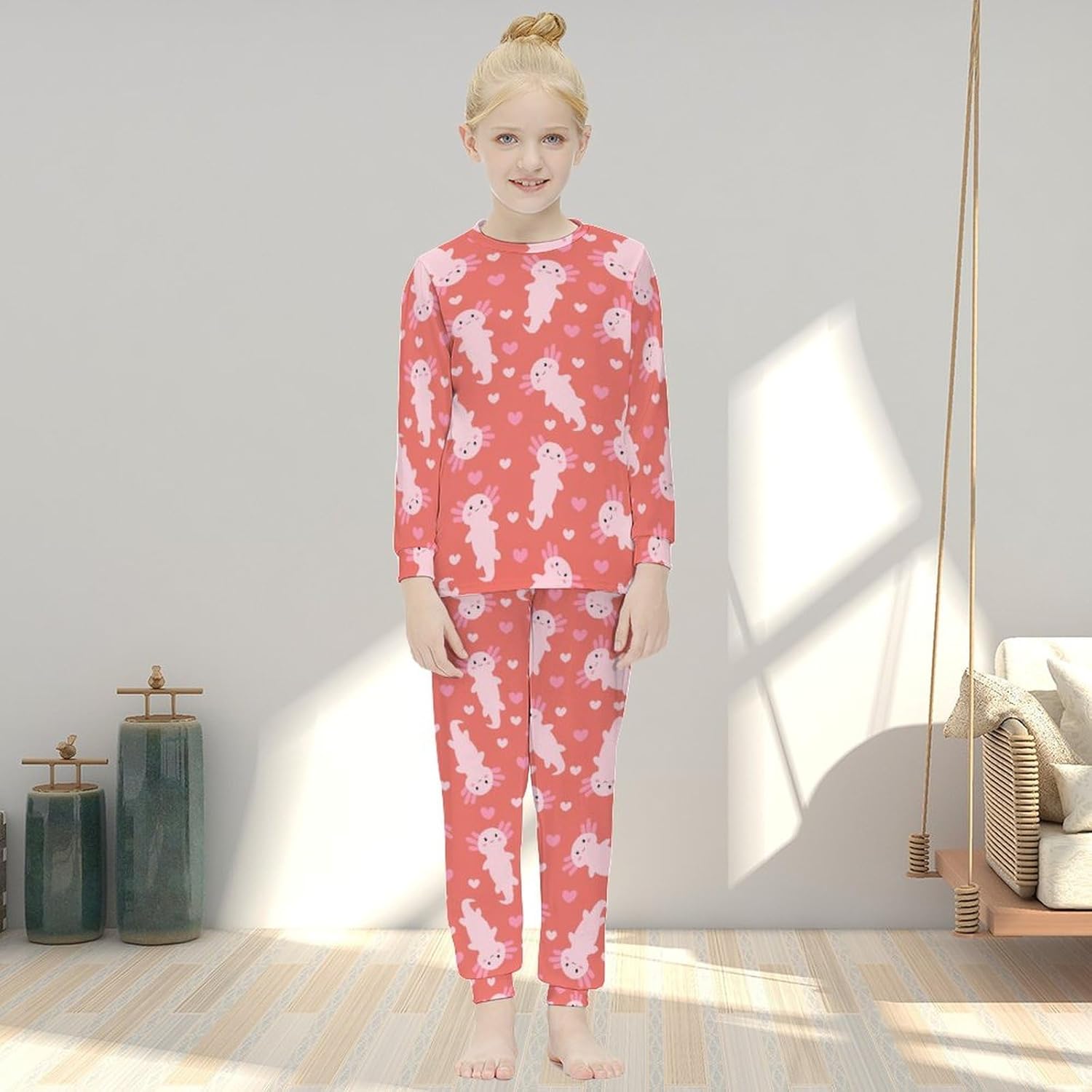 Cute Girls Base Layer Set Outstructuring Comfort and Fashion