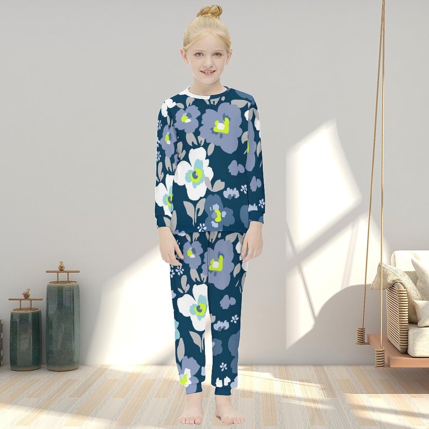 Firkins Co Pajama Set for Girls