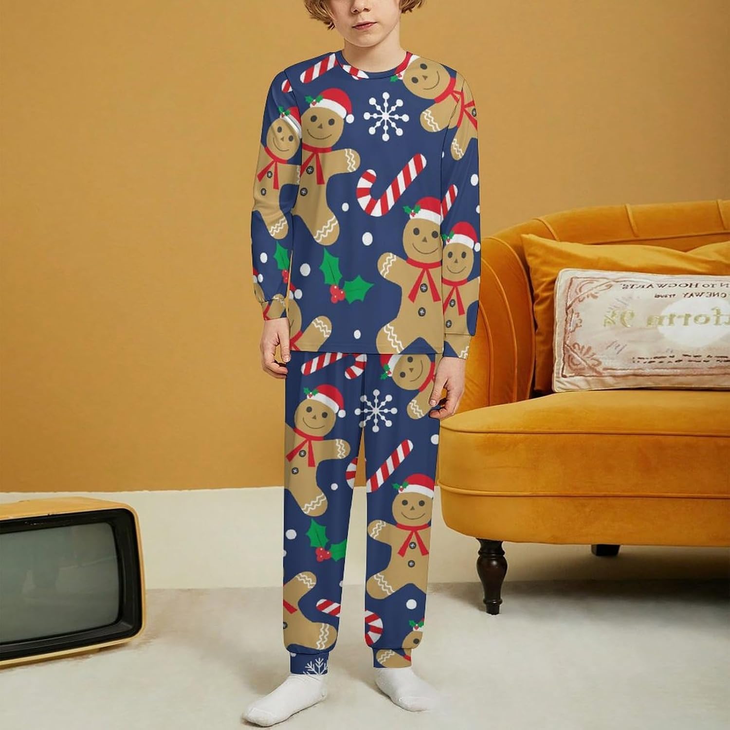 Retro Christmas Nutcracker Pajamas for Kids