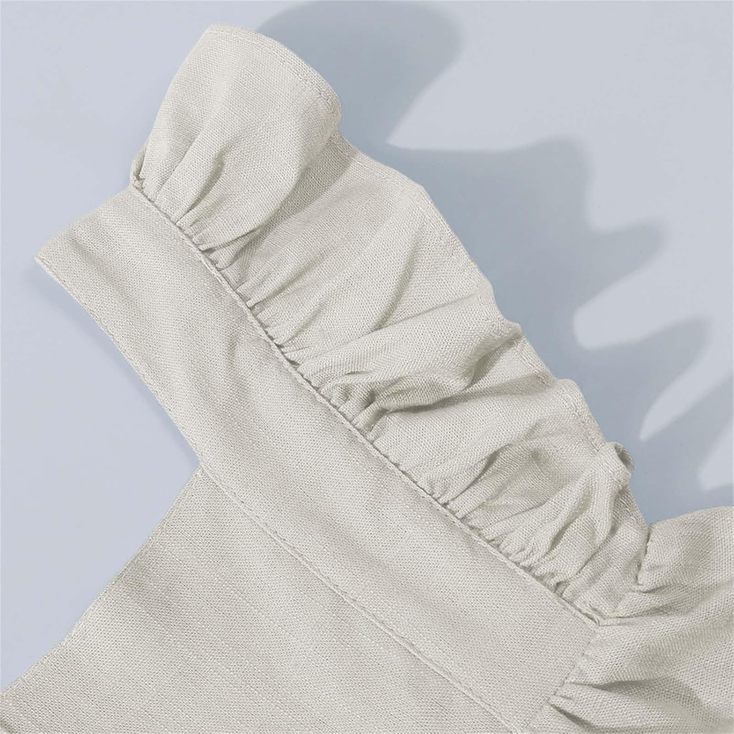 Girls Baby Cotton Linen Rompers
