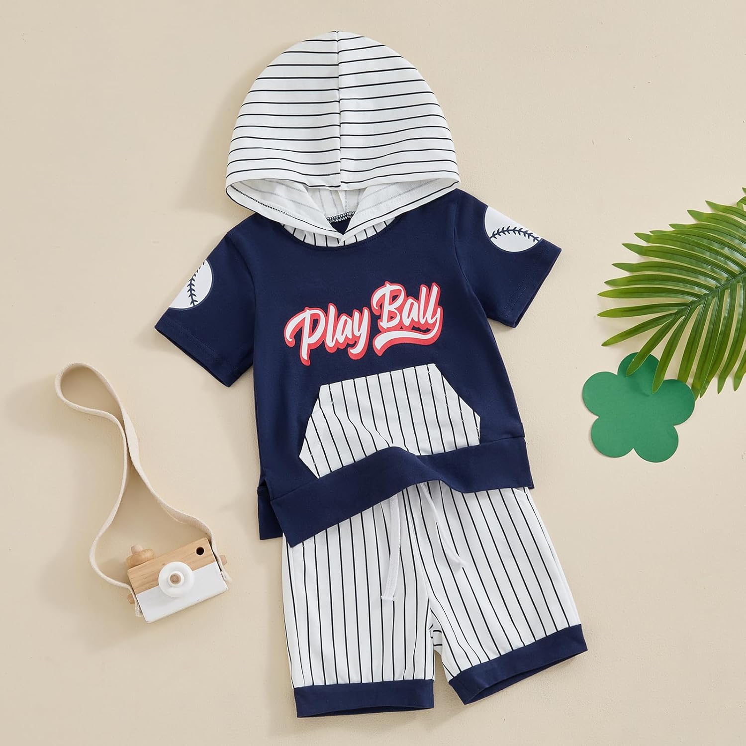Meiweileya Toddler Baseball Outfit for Boys