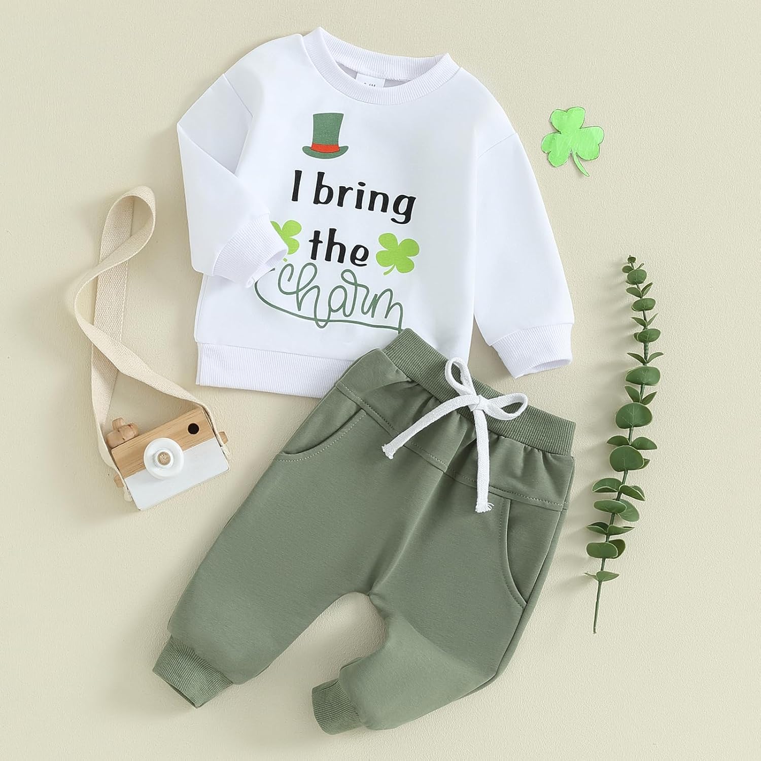 St Patricks Day Outfit for Baby Boys Comfortable Stylish Set