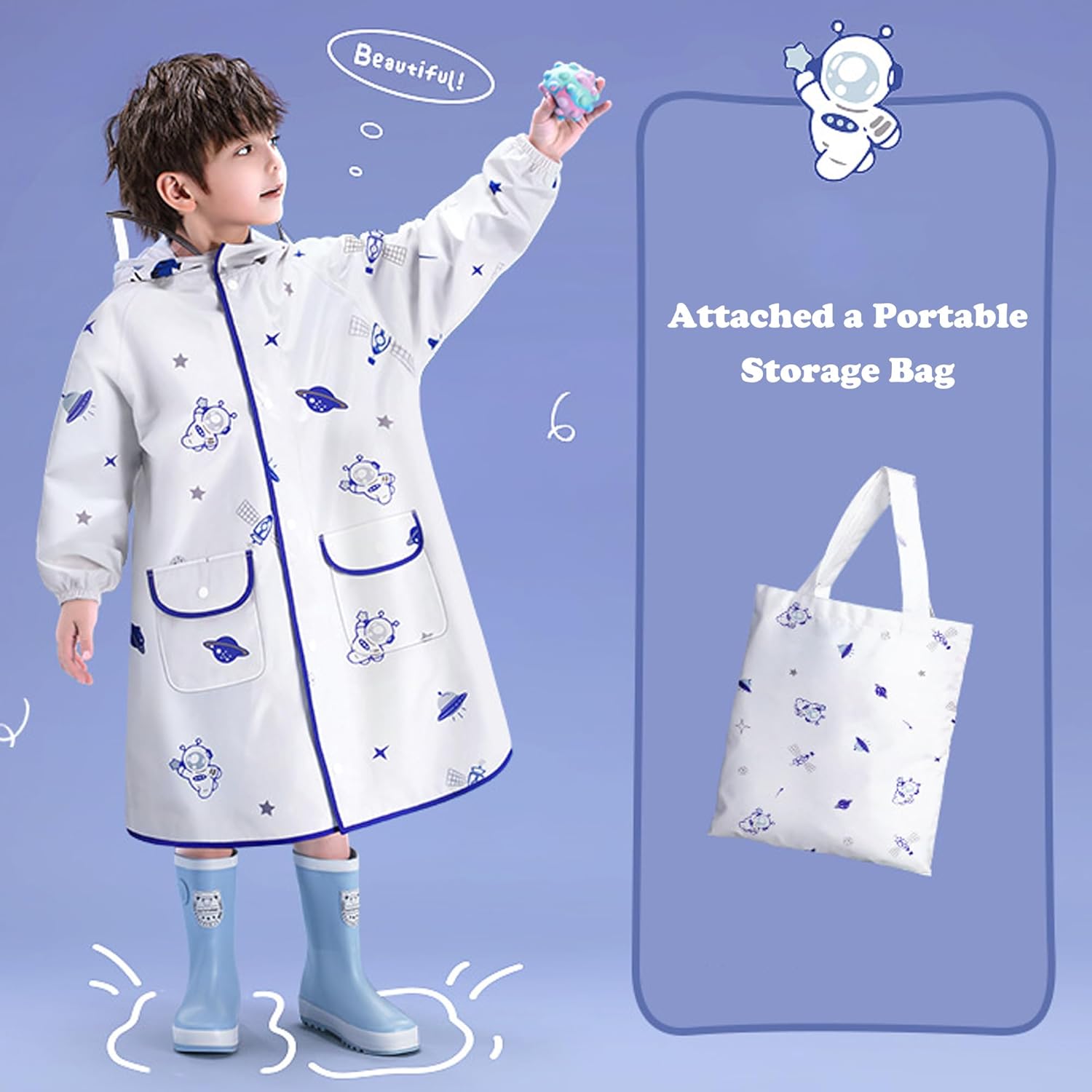 fewlby toddler raincoats waterproof
