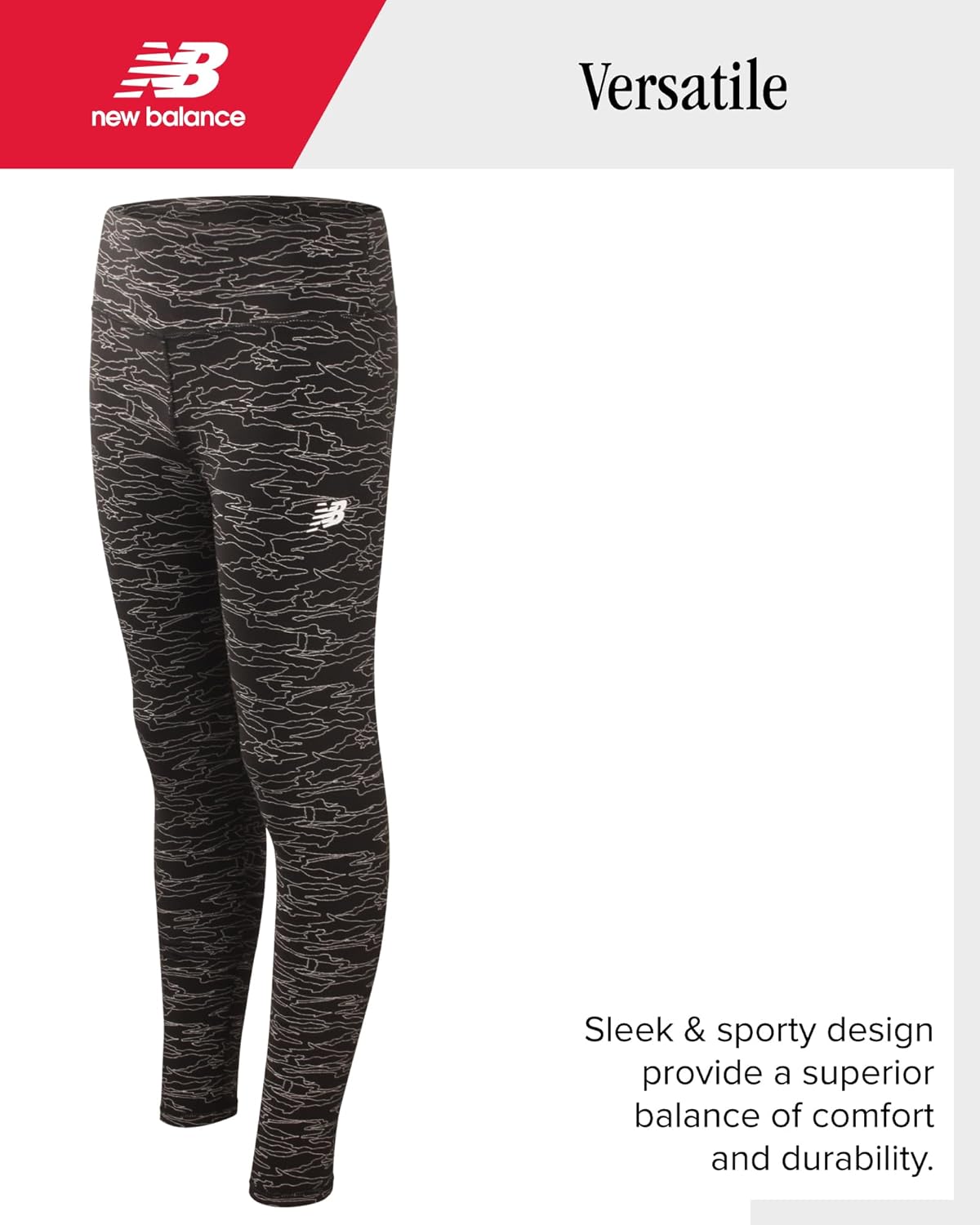 Exclusive New Balance Girls Active Leggings Style Meets Function