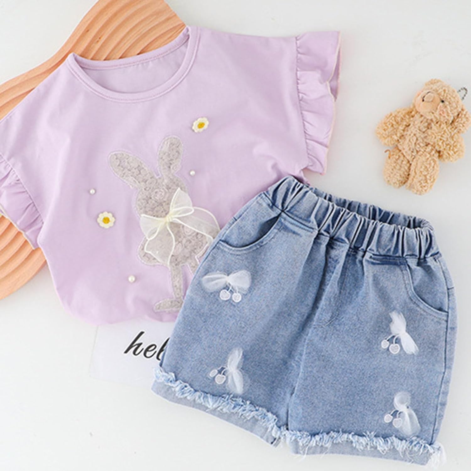 Cute Toddler Girls Spring Set