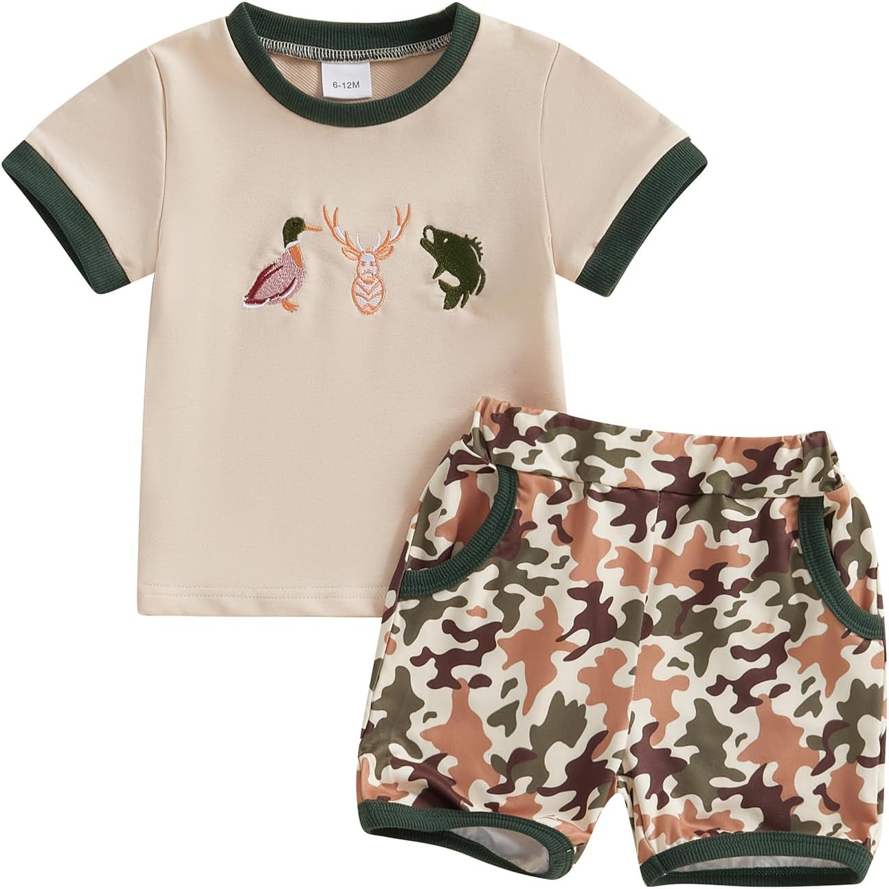Cute Floral Summer Outfit for Toddler Boys