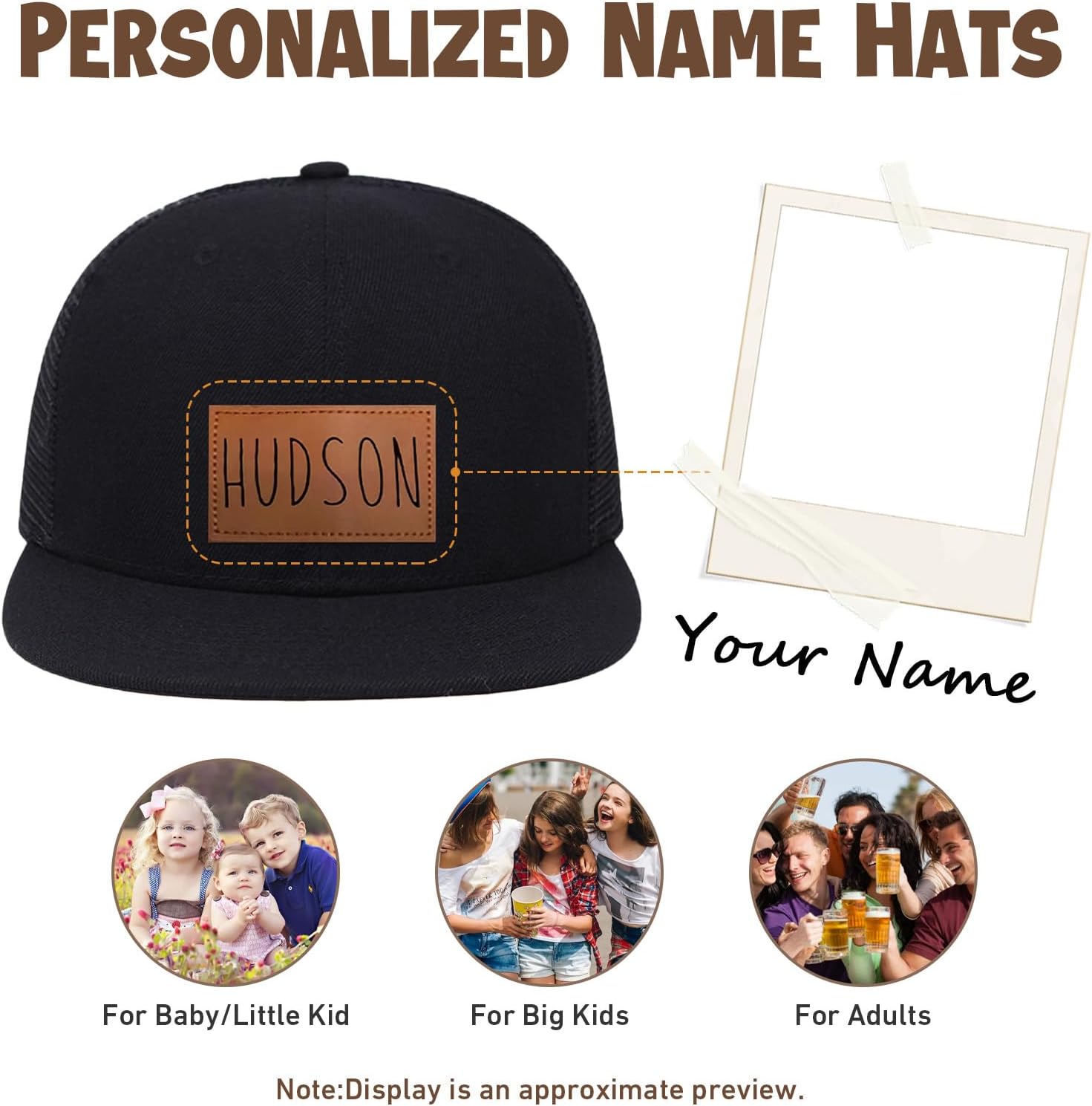 Personalized Baby Baseball Cap for Infants - Unique Design Comfort